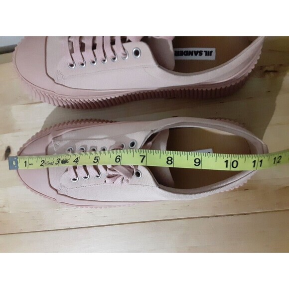 Jil Sander Blush Ribbed Sole Sneakers Sz 11 - Picture 11 of 11